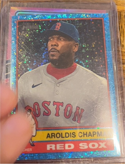 2025 Topps Heritage #24 Aroldis Chapman — front
