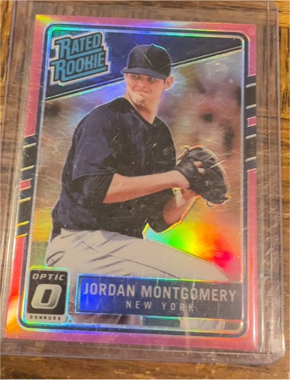 2017 Donruss Optic #61 Jordan Montgomery — front
