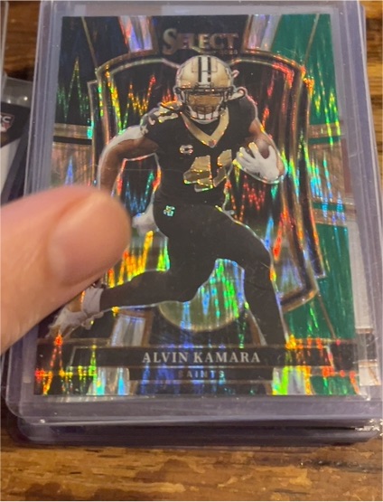 2025 Panini Select Premier Level #140 Alvin Kamara — front