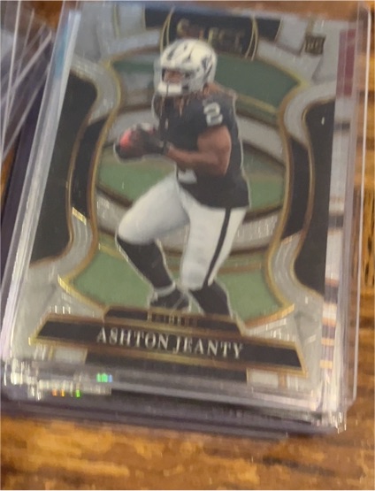 2025 Panini Select #4 Ashton Jeanty — front