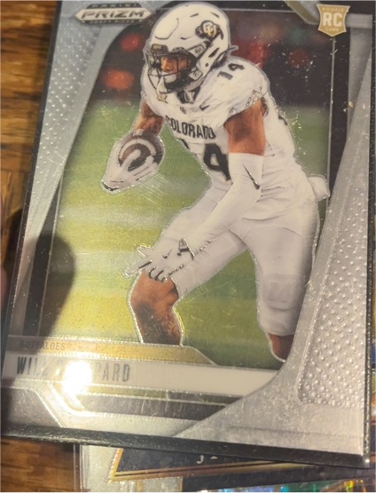 2025 Panini Prizm Draft Picks #23 Will Sheppard — front