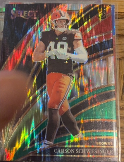 2025 Panini Select #254 Carson Schwesinger — front