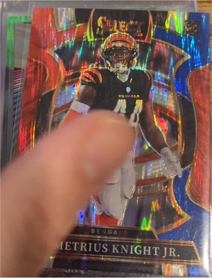 2025 Panini Select Concourse #58 Demetrius Knight Jr. — front