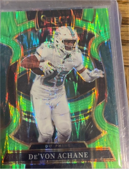 2025 Panini Select #81 De'Von Achane — front