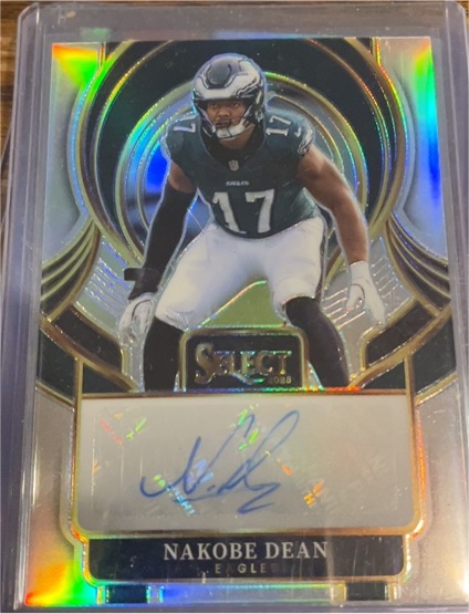 2025 Panini Select #SIP-NDN Nakobe Dean — front