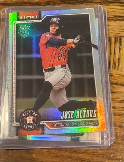 2026 Topps Series 1 #278 Jose Altuve — front