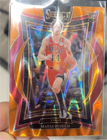 2024-25 Panini Select #70 Matas Buzelis — front