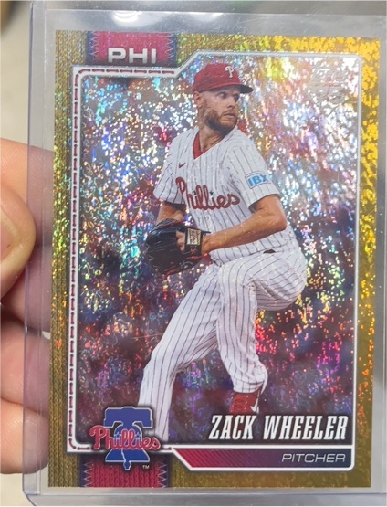 2026 Topps Series 1 #261 Zack Wheeler — front