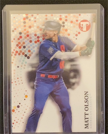 2022 Topps Pristine #294 Matt Olson — front