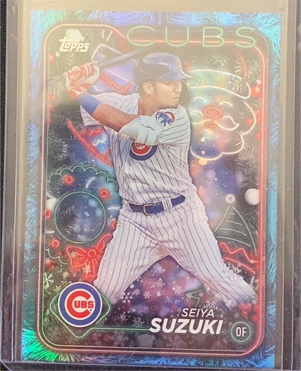 2024 Topps Holiday #H78 Seiya Suzuki — front