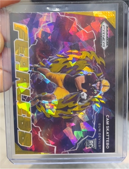2025 Panini Prizm Draft Picks Fearless #F-CSO Cam Skattebo — front