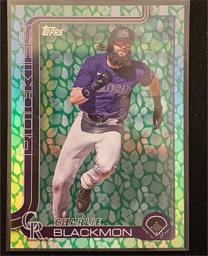 2025 Topps Series 1 #311 Charlie Blackmon — front