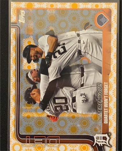 2025 Topps Series 2 #491 C'Mere You! Quartet Won't Forget — front