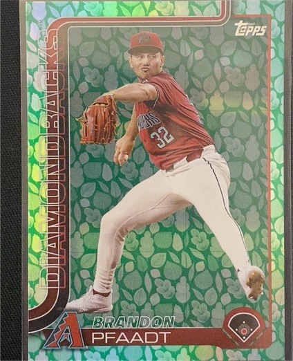 2025 Topps Series 1 #182 Brandon Pfaadt — front