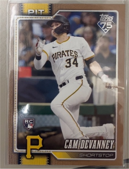2026 Topps Series 1 #268 Cam Devanney — front