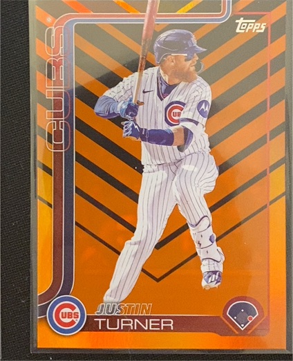 2025 Topps Update Series #US27 Justin Turner — front