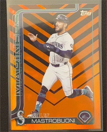 2025 Topps Update Series #US313 Miles Mastrobuoni — front