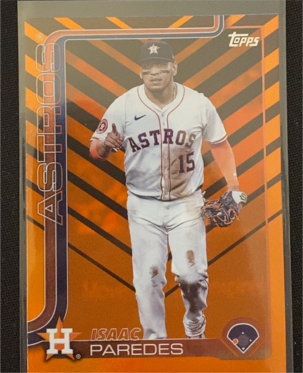 2025 Topps Update #US195 Isaac Paredes — front