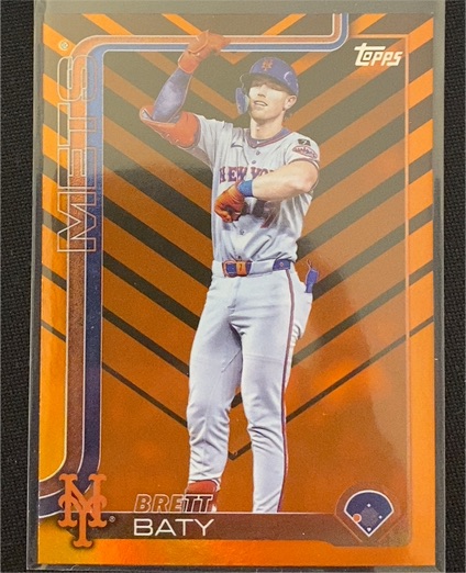2025 Topps Update Holiday #US155 Brett Baty — front