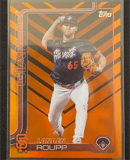 2025 Topps Update #US135 Landen Roupp — front