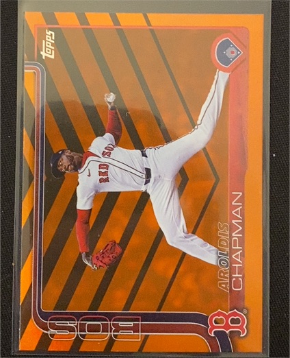 2025 Topps Update Series #US116 Aroldis Chapman — front