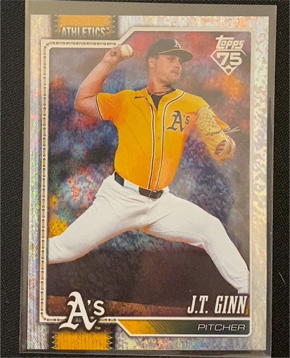 2026 Topps Series 1 #153 J.T. Ginn — front