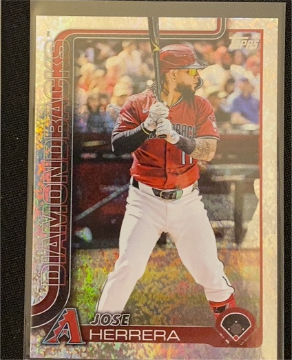 2025 Topps Update #US272 Jose Herrera — front
