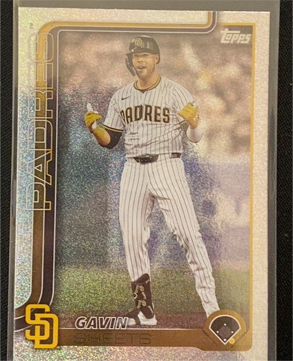 2025 Topps Update #US225 Gavin Sheets — front
