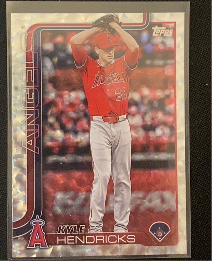 2025 Topps Update #US136 Kyle Hendricks — front