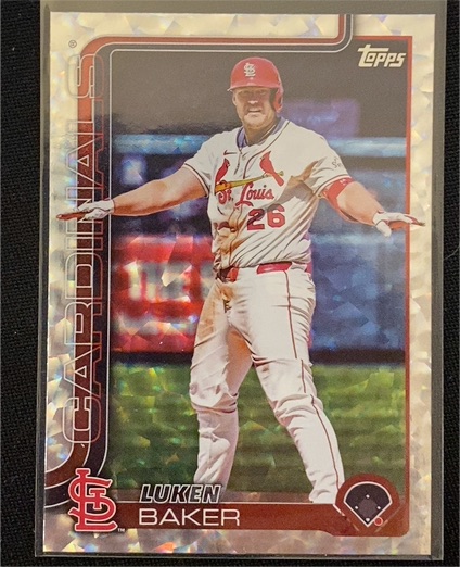 2025 Topps Update #US153 Luken Baker — front