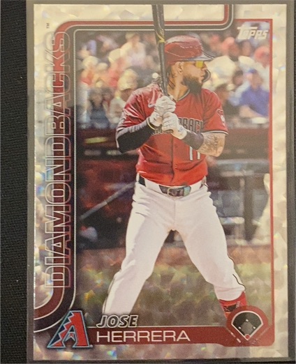 2025 Topps Update #US272 Jose Herrera — front