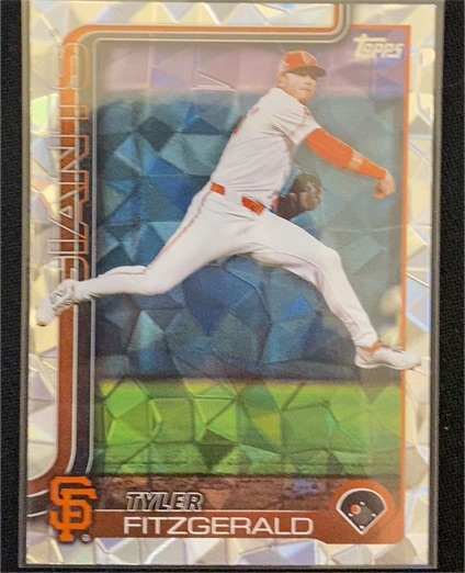 2025 Topps Chrome #30 Tyler Fitzgerald — front