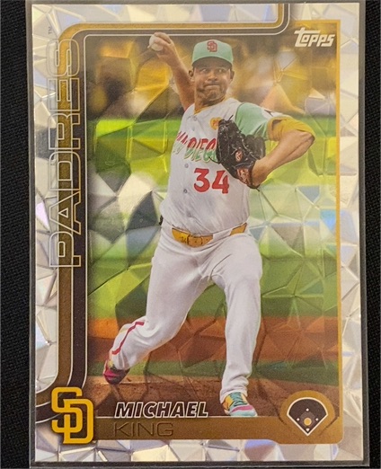 2025 Topps Series 1 #195 Michael King — front