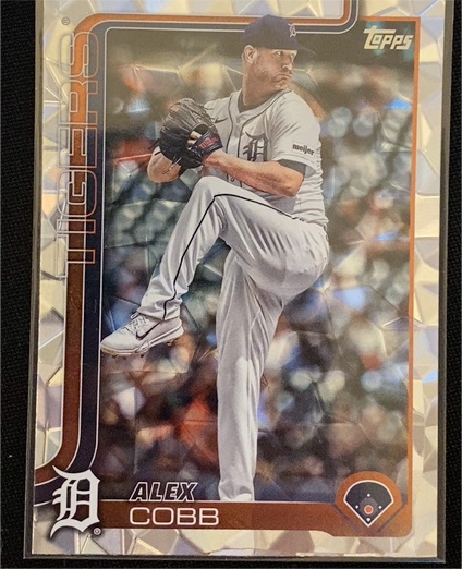 2025 Topps Series 2 #363 Alex Cobb — front