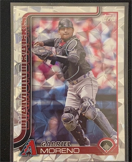 2025 Topps Series 1 #235 Gabriel Moreno Diamante Foil — front