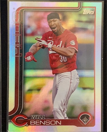 2025 Topps Series 1 #52 Will Benson — front