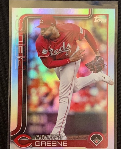 2025 Topps Series 1 #216 Hunter Greene — front