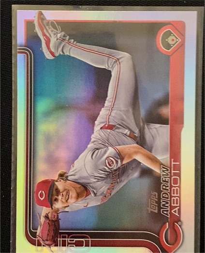 2025 Topps Series 1 #140 Andrew Abbott — front