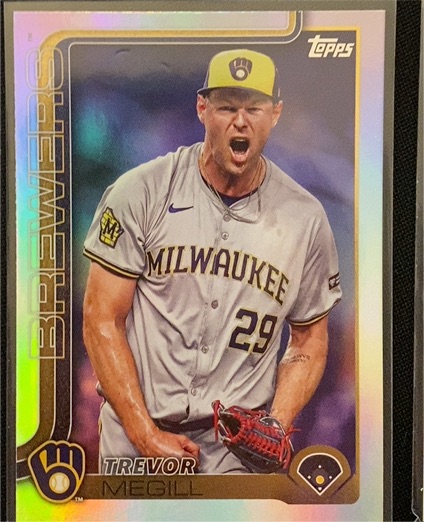 2025 Topps Series 1 #28 Trevor Megill — front