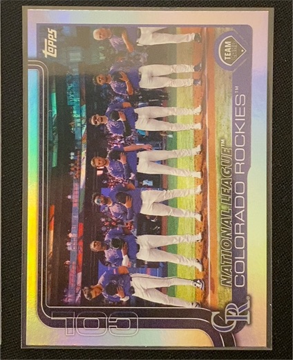 2025 Topps Series 2 #486 Colorado Rockies Team Card — front