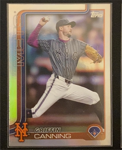2025 Topps Update #US40 Griffin Canning — front