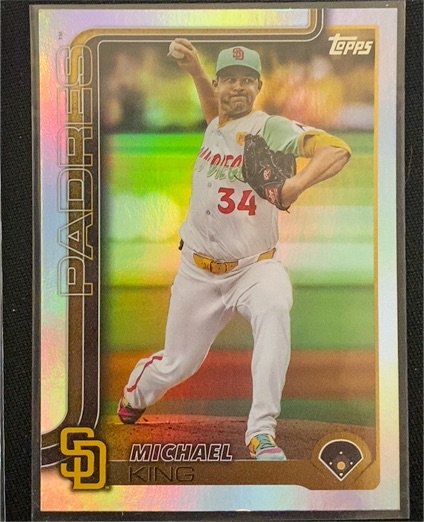 2025 Topps #195 Michael King — front