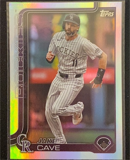 2025 Topps Series 1 #256 Jake Cave — front