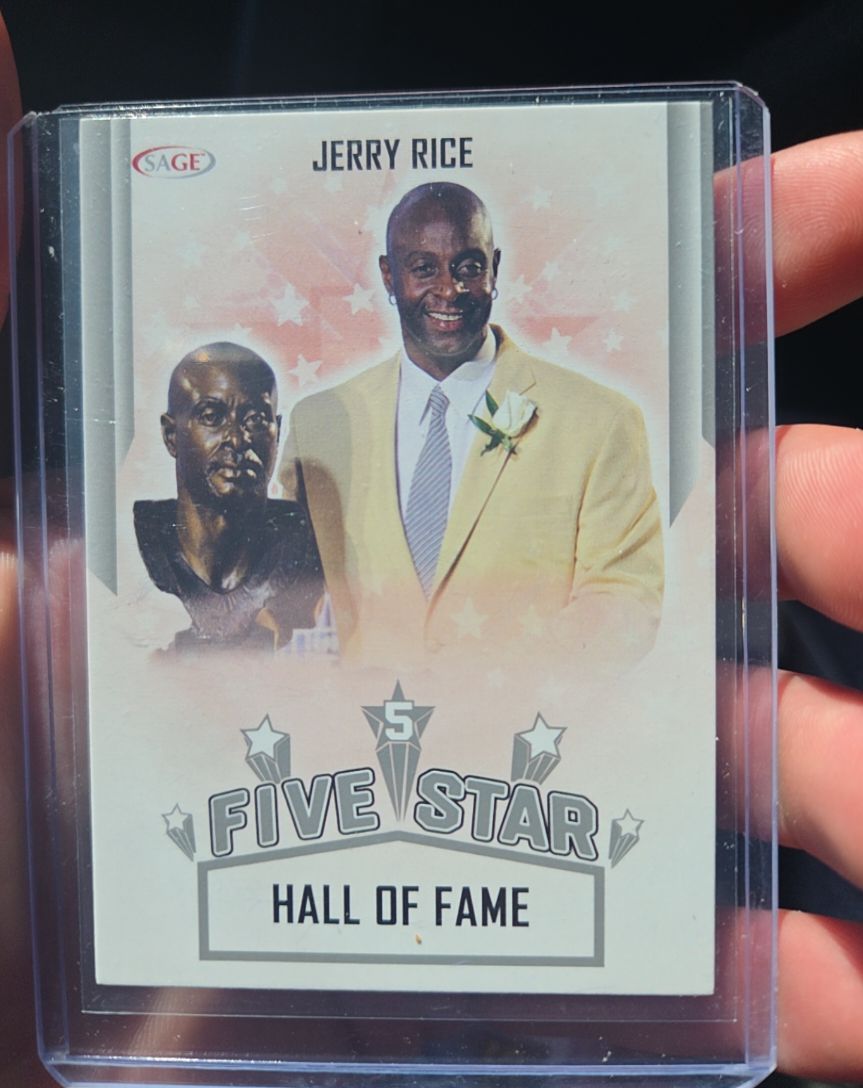 2023 Sage Five Star #FS-5 Jerry Rice — front