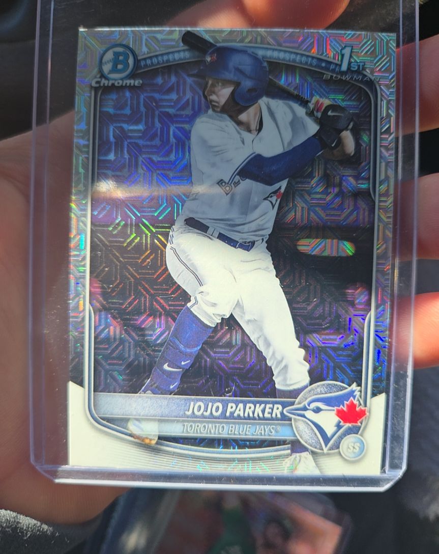2025 Bowman Chrome #BDC-8 Jojo Parker — front