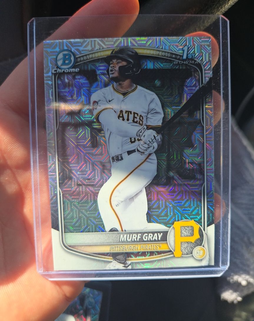2025 Bowman Draft Chrome #BDC-108 Murf Gray — front