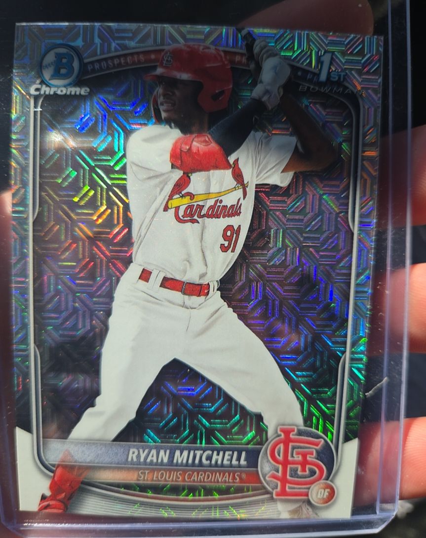 2025 Bowman Draft Chrome #BDC-77 Ryan Mitchell — front