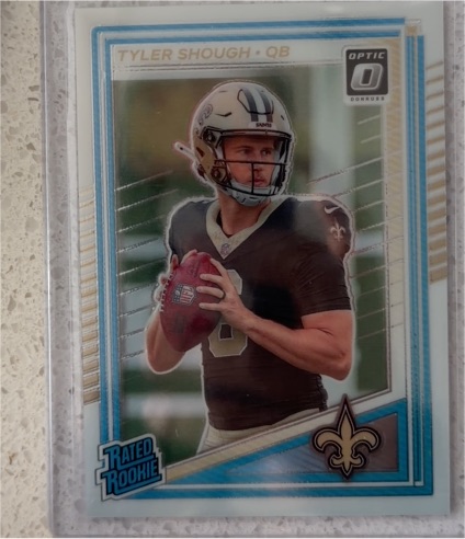 2025 Donruss Optic #223 Tyler Shough — front