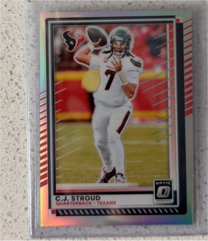 2025 Panini Donruss Optic #162 C.J. Stroud — front