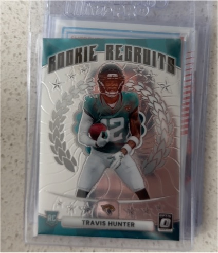 2025 Panini Donruss Optic #3 Travis Hunter Rookie Recruits — front